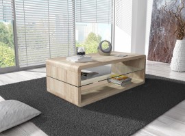 Salontafel Model: Formula - licht sonoma eiken​