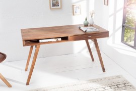 Design Bureau met Lade Massief Sheesham Hout 117 cm