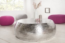 Salontafel model: Hamerslag - zilver