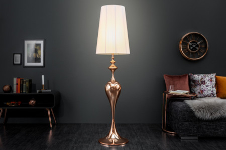 Elegante design vloerlamp Beauty rose goud 160cm