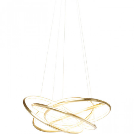Hanglamp Saturnus LED goud groot 150cm