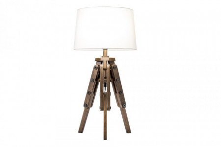 Tafellamp Grenen Hout Industriële Retro 59 cm