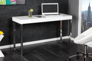 Design console WIT BUREAU 120cm wit hoogglans kantoortafel
