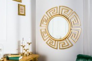 design goudkleur wand spiegel EUPHORIA 85cm Leverbaar in december