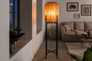 Elegante vloerlamp PURE NATURE 150cm natuurlijke vloerlamp rotan