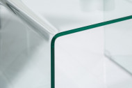 Glazen Salontafel met bijzettafels set van 3 60cm