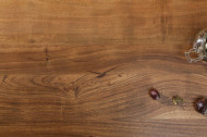 Massief boomstam eettafel MAMMUT NATURE 200 cm acacia massief hout 6 cm dik blad