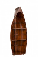 Boekenkast Boot Hout Bruin 123cm