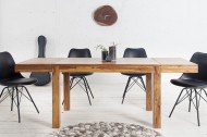 Eettafel Model: Lagos - 120cm - 200cm (met aansteek elementen)