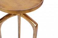 Elegante goudkleur bijzettafel set van 2