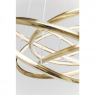 Hanglamp Saturnus LED goud groot 150cm