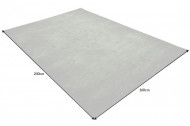 Luxe katoenen vloerkleed 240x160cm smaragdgroen oosters patroon