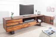 Massief houten boomstam TV Board 160cm Acacia