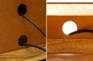 Massive TV-Board 160 cm Mango Wood industrieel ontwerp