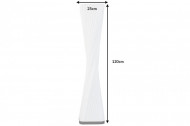 Moderne design vloerlamp HARMONY 120cm witte vloerlamp
