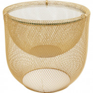 Salontafel Grid Goud Ø50cm