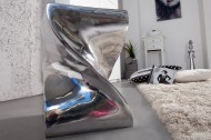 Aliminium Zilver Bijzettafel zoals hocker