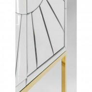 Barkast Queen met spiegelend glas, 147cm