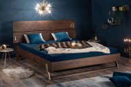 Bed Massief Acaciahout 180x200cm azijnafwerking