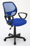 Bureaustoel Blauw