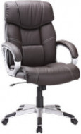 Bureaustoel comfort PU Bruin