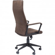 Bureaustoel van Kare Design Labora Hoog Antiek Bruin