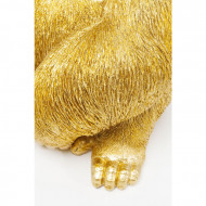 Decoratie figuur Monkey Gorilla Side XL Goud
