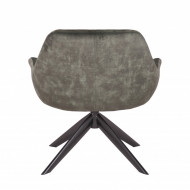 Draaistoel Velours Groen