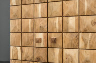 Handgemaakte barkast Moskou 130 cm acacia massief hout 3D effect