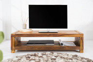 Massief design tv-bord MADEIRA 110 cm sheesham salontafel