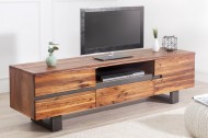 Massief houten boomstam TV Board 160cm Acacia