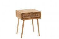Nachtkast Teak Hout Naturel