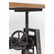 Rustieke industriële Tafel Steamboat Econo In hoogte verstelbaar 160x80