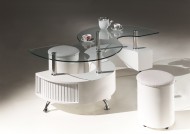 Salontafel Model: India II - Wit