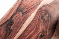 Tv Meubel massiev sheeshamhout RELIEF 150 cm met een uitgewerkte voorkant