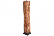 Vloerlamp massiev hout NATURE ART 173 cm