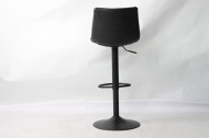 Barstoel Tref Set van 2 verstelbaar Vintage Zwart