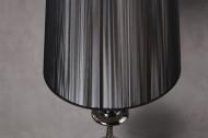 Edele design vloerlamp Beauty 160 cm zwarte barokstijl vloerlamp