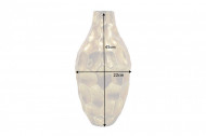 Elegante vaas ORGANIC ORIENT 45cm goud gehamerd design