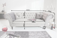 Chesterfield 3-zits bank PARIS 225cm