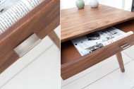 Design Bureau met Lade Massief Sheesham Hout 117 cm