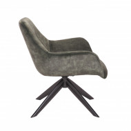 Draaistoel Velours Groen