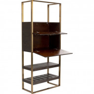 Exclusieve Barkast Osaka 192cm hoog met messing goud