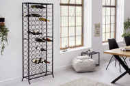 Industrieel wijnrek STORAGE 182cm zwart Flessenhouder voor 102 flessen