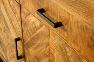 Massief dressoir HOME 160 cm mangohout industrieel design