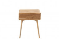 Nachtkast Teak Hout Naturel