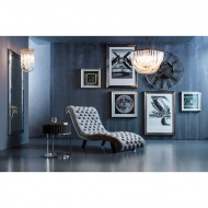 Relaxstoel Desire Velvet Zilver