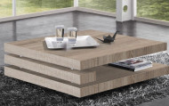 Salontafel Conny vierkant 100x100 Lichte sonoma