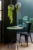 Stoel Bistro Metaal Zwart van per 2 stuks prijs