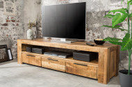 Tv meubel Massief Mangohout IRON Tv kast 170 cm met 3 lades